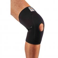 Ergodyne 16533 - 615 M Black Knee Sleeve - Open Patella Anterior Pad