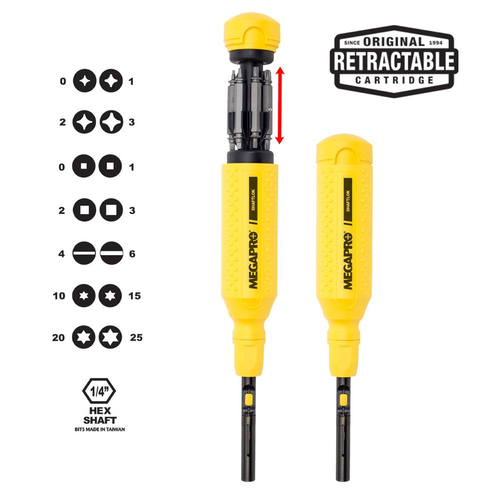 15-in-1 Shaftlok Screwdriver<span class=' ItemWarning' style='display:block;'>Item is usually in stock, but we&#39;ll be in touch if there&#39;s a problem<br /></span>