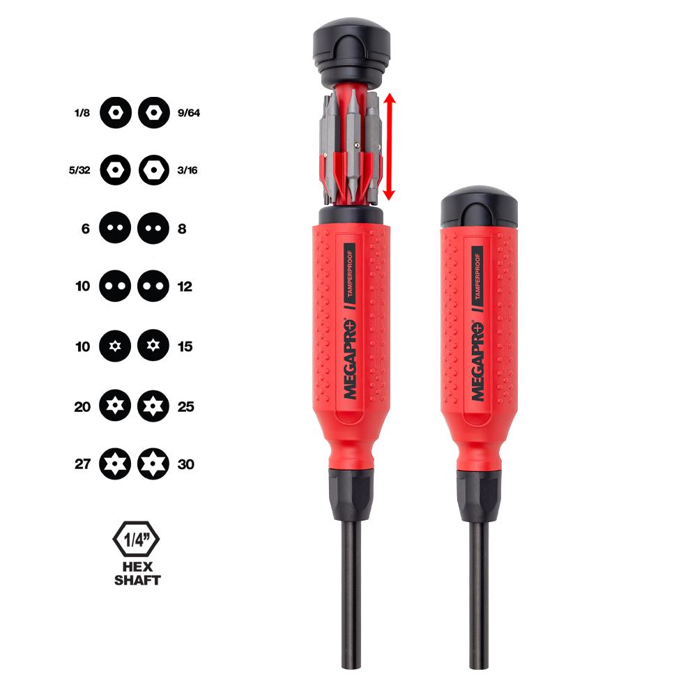 15-in-1 Tamperproof Screwdriver<span class=' ItemWarning' style='display:block;'>Item is usually in stock, but we&#39;ll be in touch if there&#39;s a problem<br /></span>