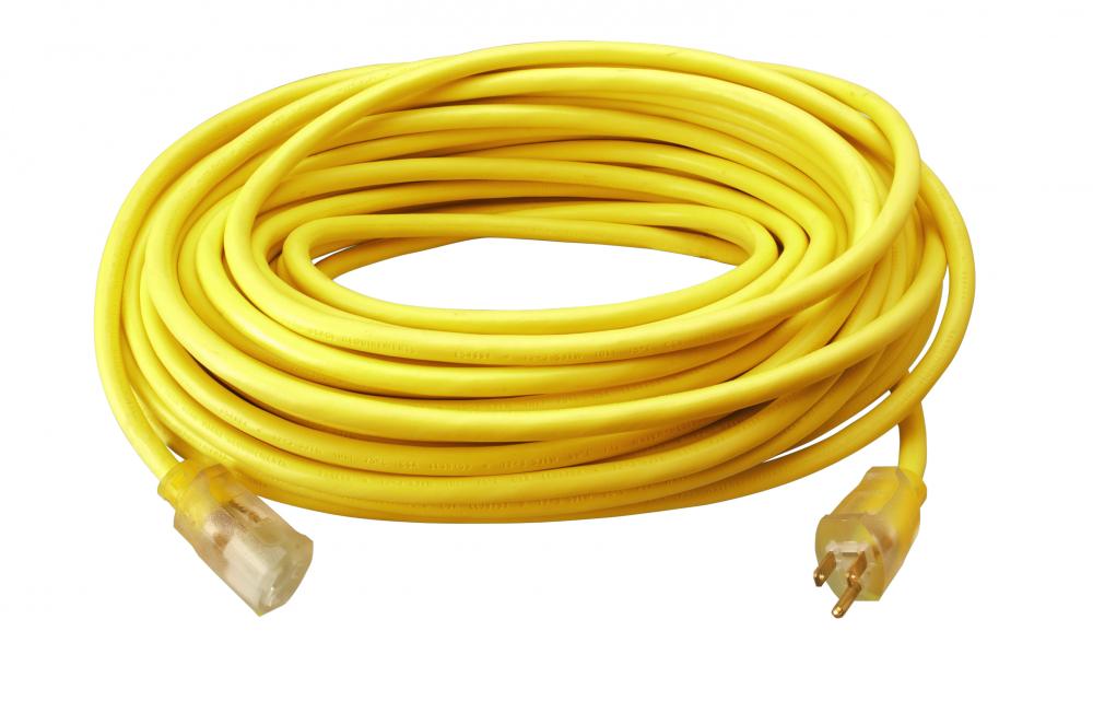 EXTCORD, 12/3 SJTW 100&#39; YELLOW LE SW<span class='Notice ItemWarning' style='display:block;'>Item has been discontinued<br /></span>