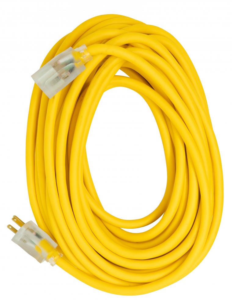 EXTCORD, 12/3 SJEOOW 50&#39; YELLOW LE PS<span class=' ItemWarning' style='display:block;'>Item is usually in stock, but we&#39;ll be in touch if there&#39;s a problem<br /></span>