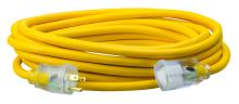 Southwire 1687SW0002 - 12/3 25' SJEOW YEL LE
