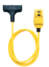 Southwire 1688SW0002 - EXTCORD, 12/3 SJEOOW 50' YELLOW LE PS