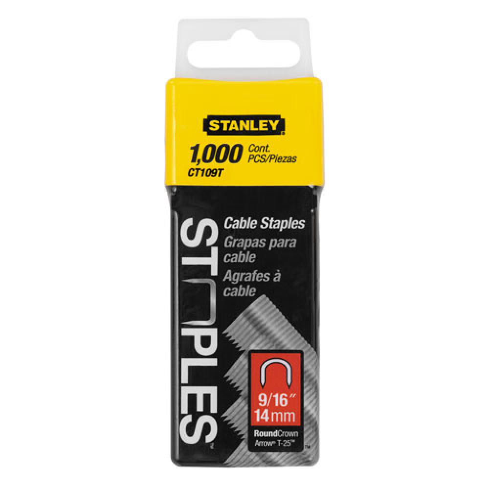 1,000 pc 9/16 inÂ Cable Staples<span class=' ItemWarning' style='display:block;'>Item is usually in stock, but we&#39;ll be in touch if there&#39;s a problem<br /></span>
