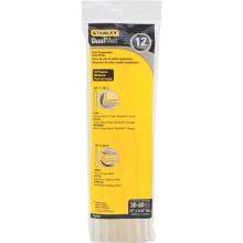 Stanley GS25DT - 12 pk 7/16 in x 10 in Dual Temp Glue Sticks