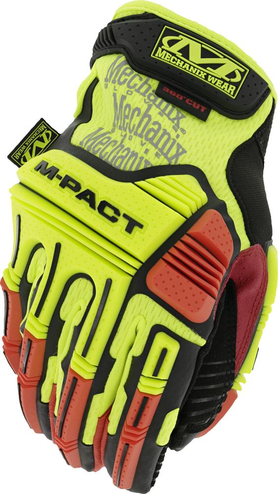 Mechanix Wear Hi-Viz M-Pact® D4-360 Gloves (X-Large, Fluorescent Yellow)<span class=' ItemWarning' style='display:block;'>Item is usually in stock, but we&#39;ll be in touch if there&#39;s a problem<br /></span>