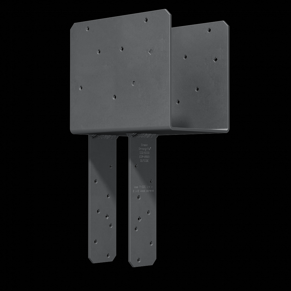 ECCQ End Column Cap for 6x Beam, 4x Post, with Strong-Drive® SDS Screws<span class=' ItemWarning' style='display:block;'>Item is usually in stock, but we&#39;ll be in touch if there&#39;s a problem<br /></span>