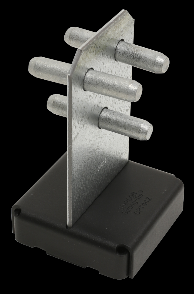 CPTZ™ ZMAX® Galvanized Concealed Post Base for 4x4<span class=' ItemWarning' style='display:block;'>Item is usually in stock, but we&#39;ll be in touch if there&#39;s a problem<br /></span>