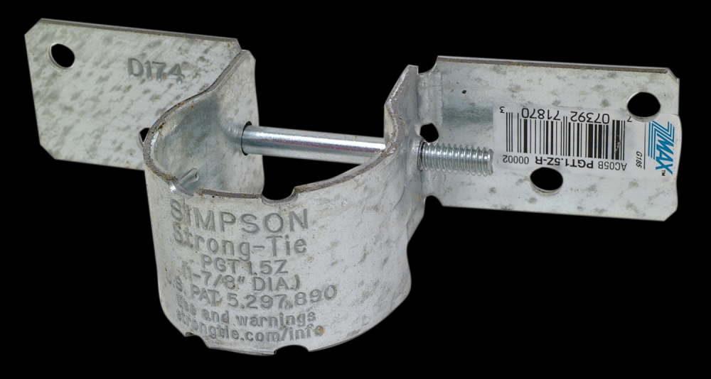 PGT® 12-Gauge ZMAX® Galvanized Pipe Grip Tie® for 1-1/2 in. Pipe<span class=' ItemWarning' style='display:block;'>Item is usually in stock, but we&#39;ll be in touch if there&#39;s a problem<br /></span>