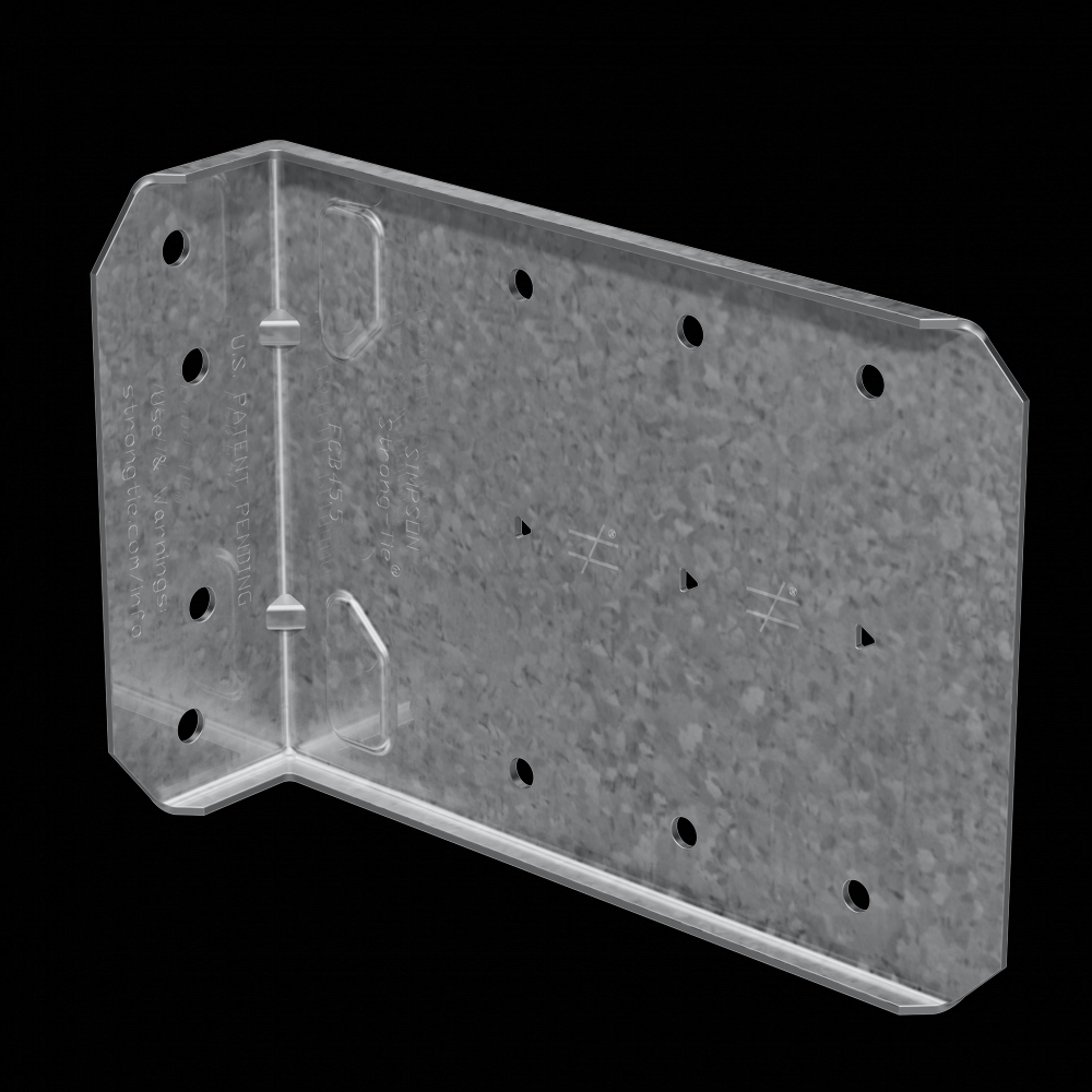 FCB 5-1/2 in. Bypass Framing Fixed-Clip Connector (25-Qty)<span class=' ItemWarning' style='display:block;'>Item is usually in stock, but we&#39;ll be in touch if there&#39;s a problem<br /></span>