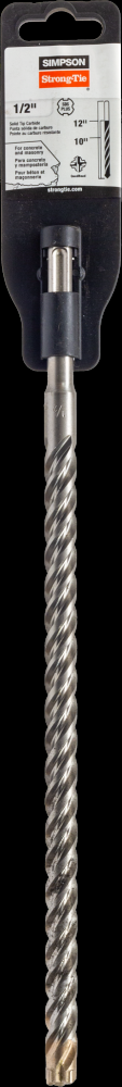 1/2 in. x 12-1/4 in. SDS-plus® Shank Solid-Tip Carbide Drill Bit<span class=' ItemWarning' style='display:block;'>Item is usually in stock, but we&#39;ll be in touch if there&#39;s a problem<br /></span>