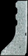 Simpson Strong-Tie LGUM410-SDS - LGUM High-Capacity Girder Hanger for Masonry for 4x10 with Screws/Anchors
