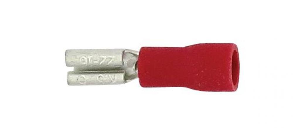 KSPEC FEM SLIDE 22-18GA .110x.020 PVC RED 100PK<span class=' ItemWarning' style='display:block;'>Item is usually in stock, but we&#39;ll be in touch if there&#39;s a problem<br /></span>