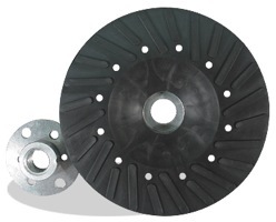 5 x 5/8-11 Backup Pad for Fiber Discs, Spiral-Faced<span class=' ItemWarning' style='display:block;'>Item is usually in stock, but we&#39;ll be in touch if there&#39;s a problem<br /></span>