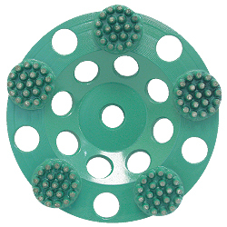 5 x 5/8-11 Pearl P4™ Concrete & Natural Stone Button Cup Wheel, 5 Buttons<span class=' ItemWarning' style='display:block;'>Item is usually in stock, but we&#39;ll be in touch if there&#39;s a problem<br /></span>