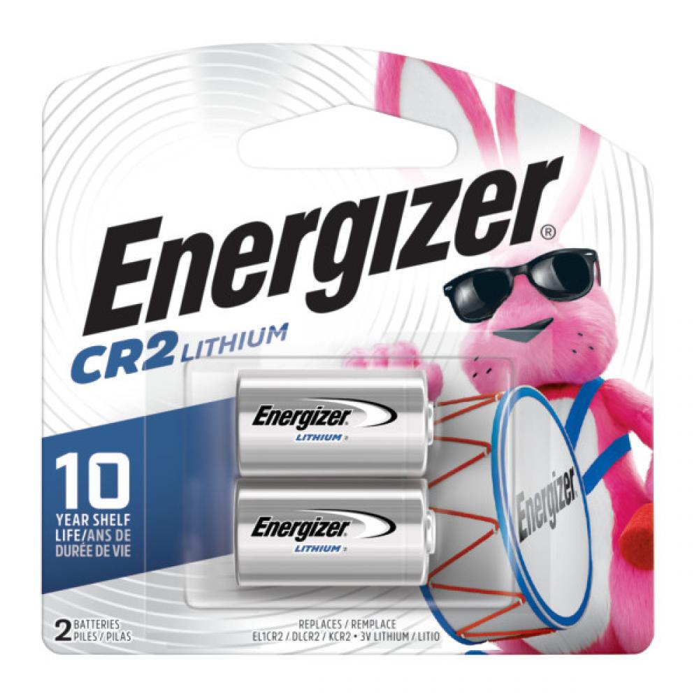 Energizer CR2 Lithium Batteries (2 Pack), 3V Photo Batteries<span class=' ItemWarning' style='display:block;'>Item is usually in stock, but we&#39;ll be in touch if there&#39;s a problem<br /></span>
