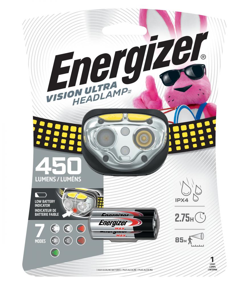 Energizer Vision Ultra HD LED Headligh+C3<span class=' ItemWarning' style='display:block;'>Item is usually in stock, but we&#39;ll be in touch if there&#39;s a problem<br /></span>