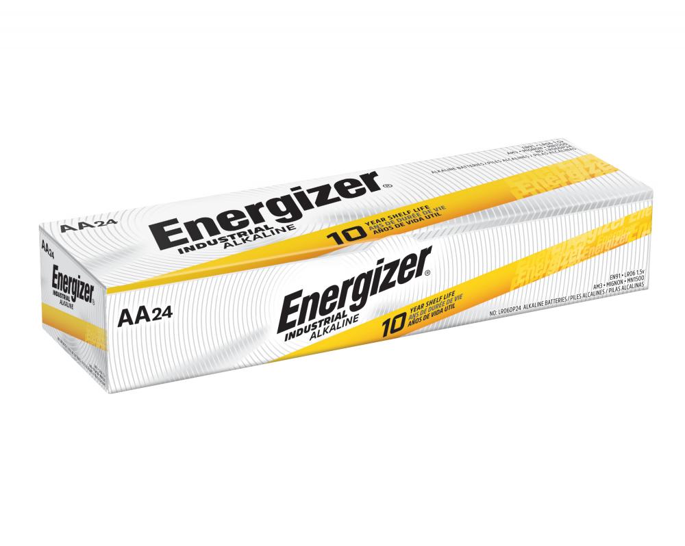 Energizer Industrial AA - 4/pk<span class=' ItemWarning' style='display:block;'>Item is usually in stock, but we&#39;ll be in touch if there&#39;s a problem<br /></span>