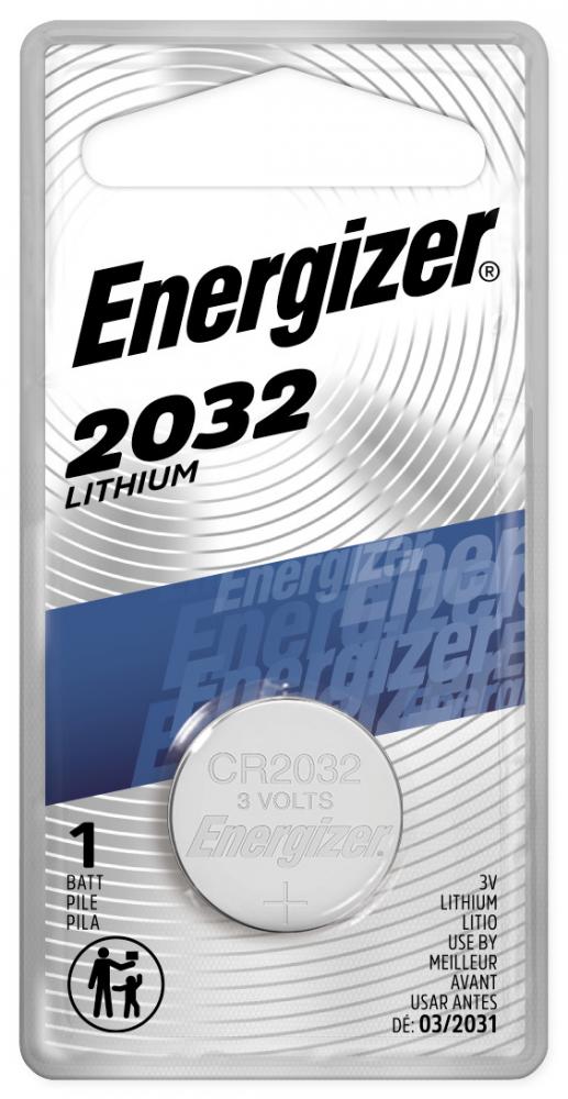 Energizer 2032 Batteries (1 Pack), 3V Lithium Coin Batteries<span class=' ItemWarning' style='display:block;'>Item is usually in stock, but we&#39;ll be in touch if there&#39;s a problem<br /></span>