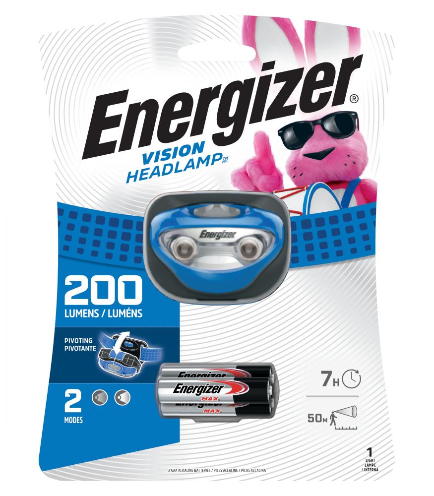 Energizer Vision LED Headlamp<span class=' ItemWarning' style='display:block;'>Item is usually in stock, but we&#39;ll be in touch if there&#39;s a problem<br /></span>