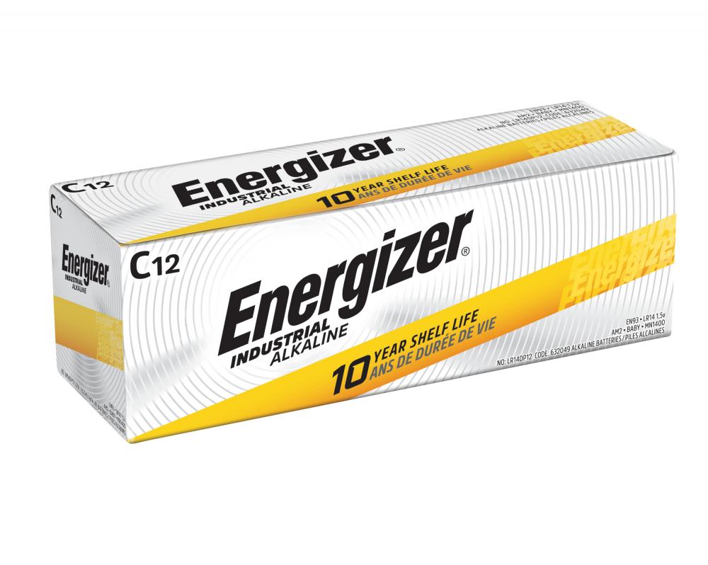 Energizer Industrial C - per piece<span class=' ItemWarning' style='display:block;'>Item is usually in stock, but we&#39;ll be in touch if there&#39;s a problem<br /></span>