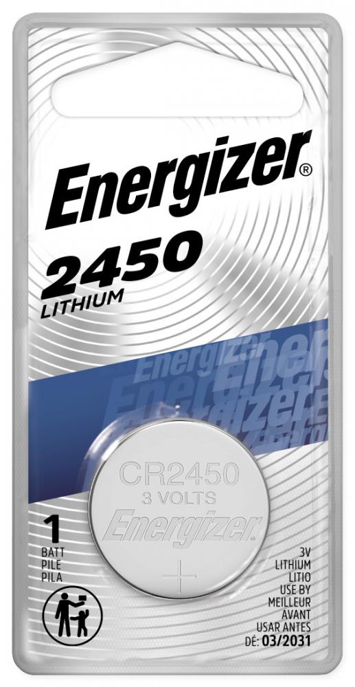 Energizer 2450 Lithium Coin Battery, 1 Pack<span class=' ItemWarning' style='display:block;'>Item is usually in stock, but we&#39;ll be in touch if there&#39;s a problem<br /></span>