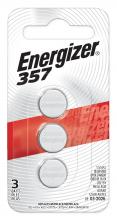 Energizer 357BPZ-3N - Energizer 357/303 Batteries (3 Pack), 1.5V Silver Oxide Button Cell Batteries