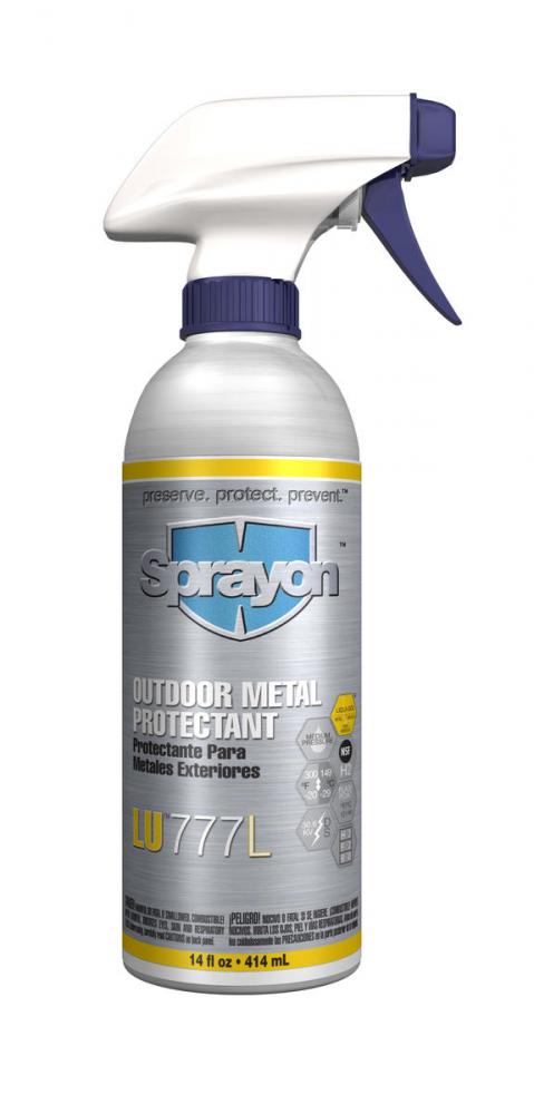 Sprayon LU777 Outdoor Metal Protectant, 14 fl. oz.<span class='Notice ItemWarning' style='display:block;'>Item has been discontinued<br /></span>
