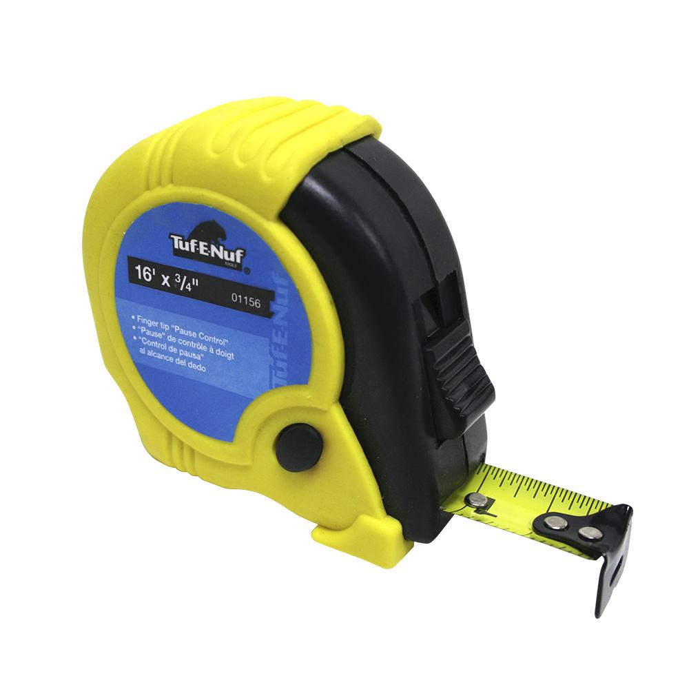 16&#39; x 3/4&#34; Rubber Jacket Tape Measure<span class=' ItemWarning' style='display:block;'>Item is usually in stock, but we&#39;ll be in touch if there&#39;s a problem<br /></span>