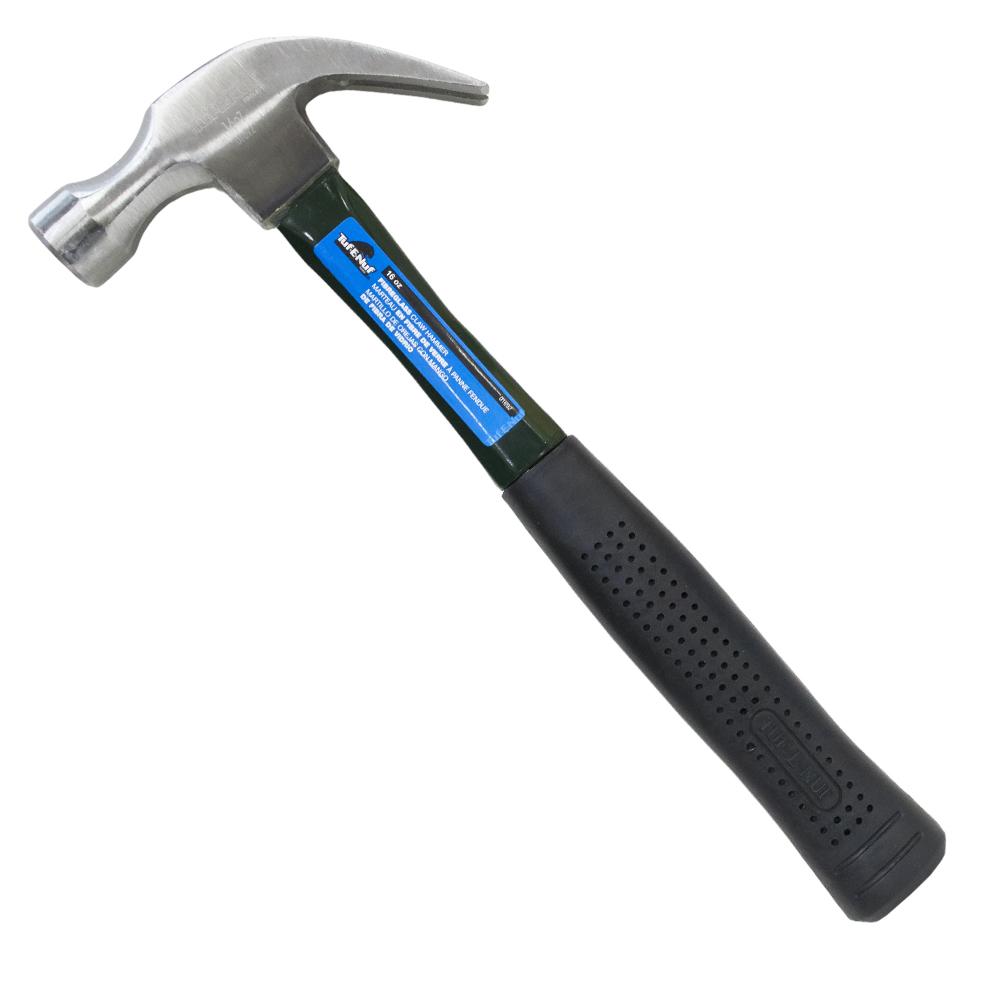 16 oz. Claw Hammer with Fiberglass Handle<span class=' ItemWarning' style='display:block;'>Item is usually in stock, but we&#39;ll be in touch if there&#39;s a problem<br /></span>