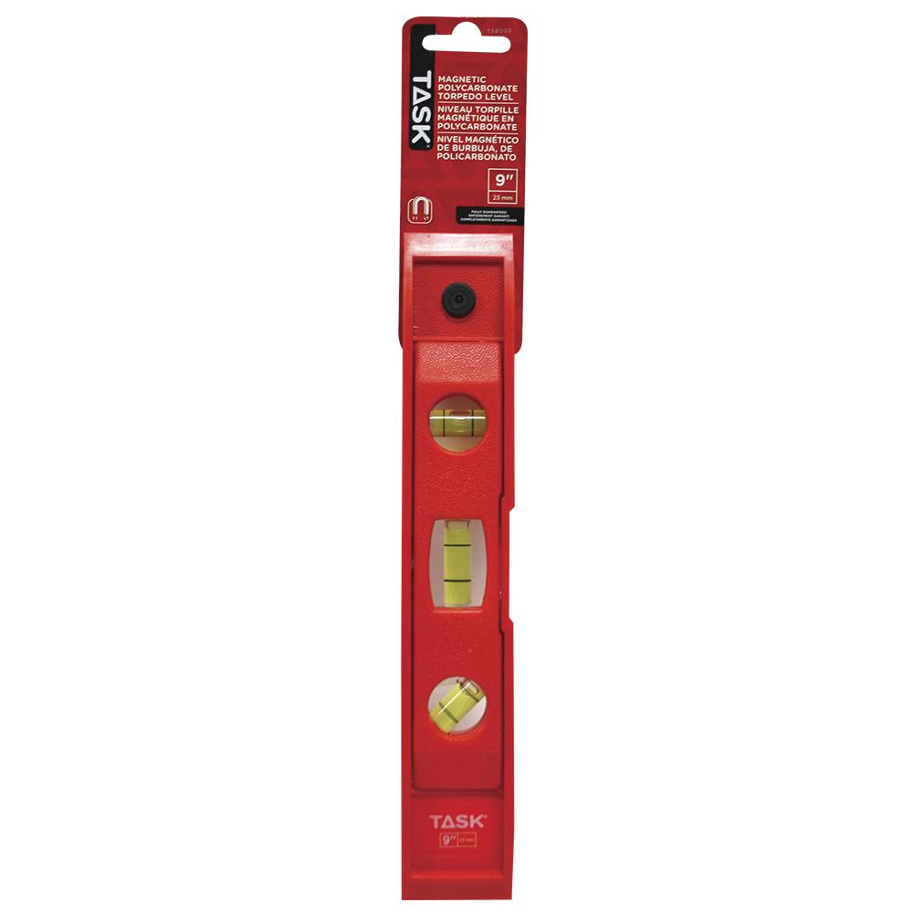 9&#34; Magnetic Poly Torpedo Level<span class=' ItemWarning' style='display:block;'>Item is usually in stock, but we&#39;ll be in touch if there&#39;s a problem<br /></span>