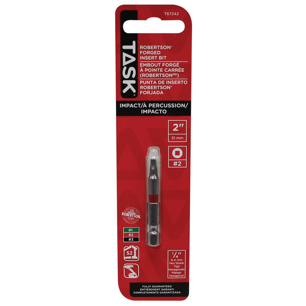 #2 ROB 2&#34; IMPACT Driver Bit<span class=' ItemWarning' style='display:block;'>Item is usually in stock, but we&#39;ll be in touch if there&#39;s a problem<br /></span>