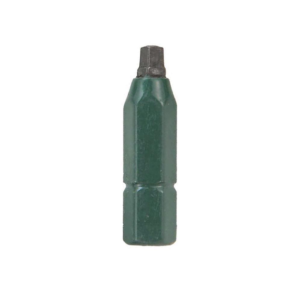 #1 Robertson® 1&#34; Green Two-Piece Screwdriver Bit - Bulk<span class=' ItemWarning' style='display:block;'>Item is usually in stock, but we&#39;ll be in touch if there&#39;s a problem<br /></span>
