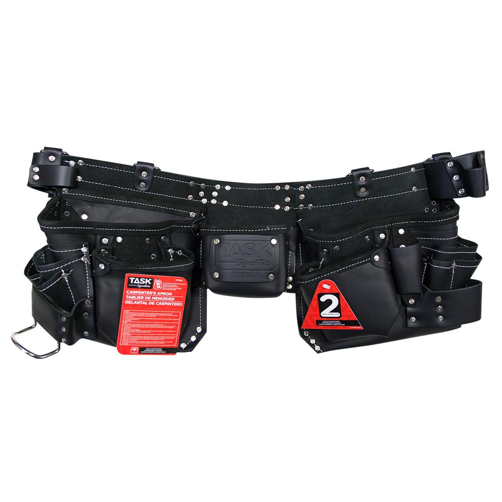 Black Fixed 13 Pocket Carpenter Apron<span class=' ItemWarning' style='display:block;'>Item is usually in stock, but we&#39;ll be in touch if there&#39;s a problem<br /></span>