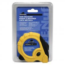 Task Tools 01157 - 16' (5m) x 3/4" Rubber Jacket Tape Measure