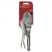 Task Tools T25414 - 10" Curved Jaw Locking Pliers