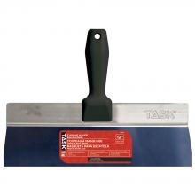Task Tools T33505 - 12" Blue Steel Taping Knife with Poly Hdle