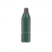 Task Tools T68411 - #1 Robertson® 1" Green Two-Piece Screwdriver Bit - Bulk