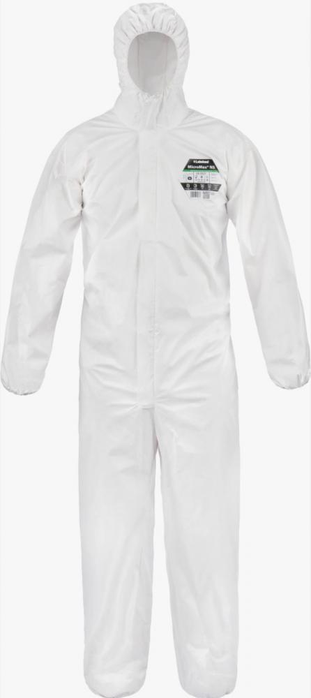 Disposable Coverall with Hood, Elastic Wrists and Ankles<span class=' ItemWarning' style='display:block;'>Item is usually in stock, but we&#39;ll be in touch if there&#39;s a problem<br /></span>