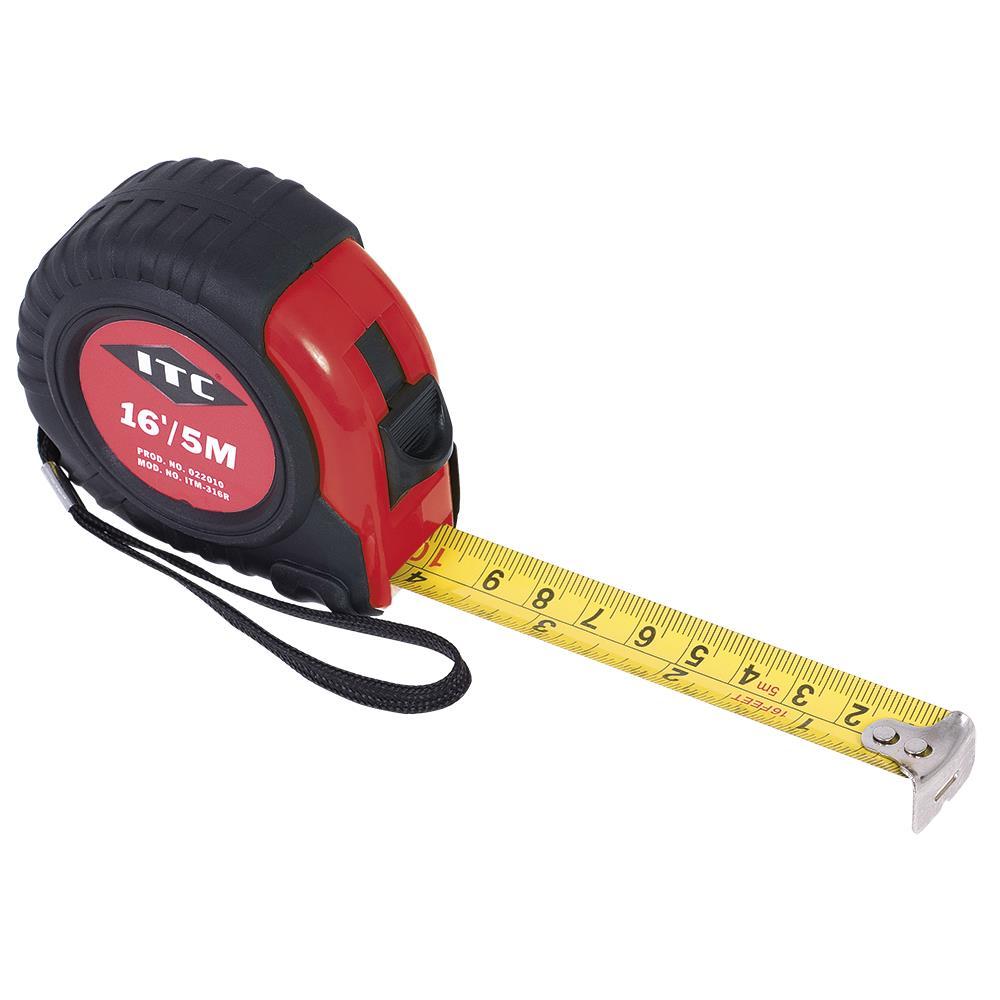 3/4&#34; x 16&#39; SAE / Metric Tape Measure<span class=' ItemWarning' style='display:block;'>Item is usually in stock, but we&#39;ll be in touch if there&#39;s a problem<br /></span>
