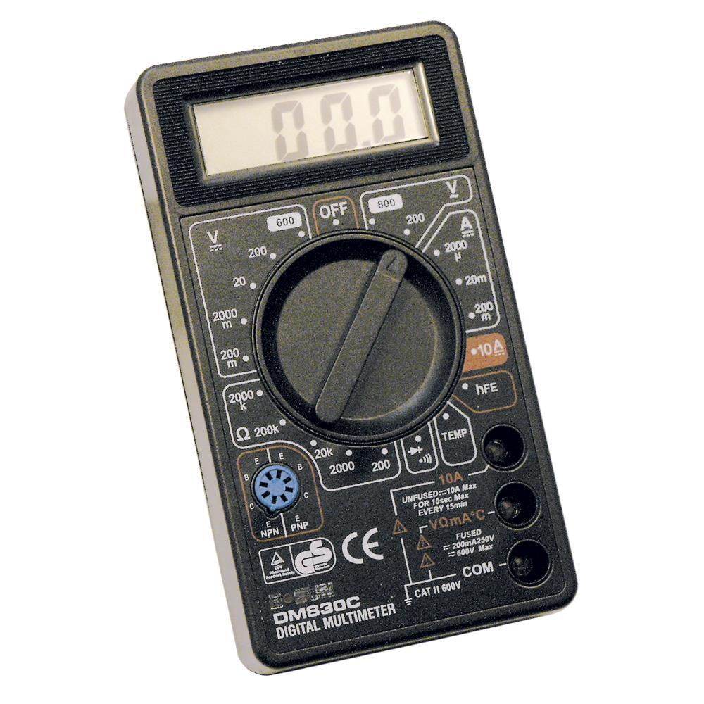 Digital Multimeter<span class=' ItemWarning' style='display:block;'>Item is usually in stock, but we&#39;ll be in touch if there&#39;s a problem<br /></span>