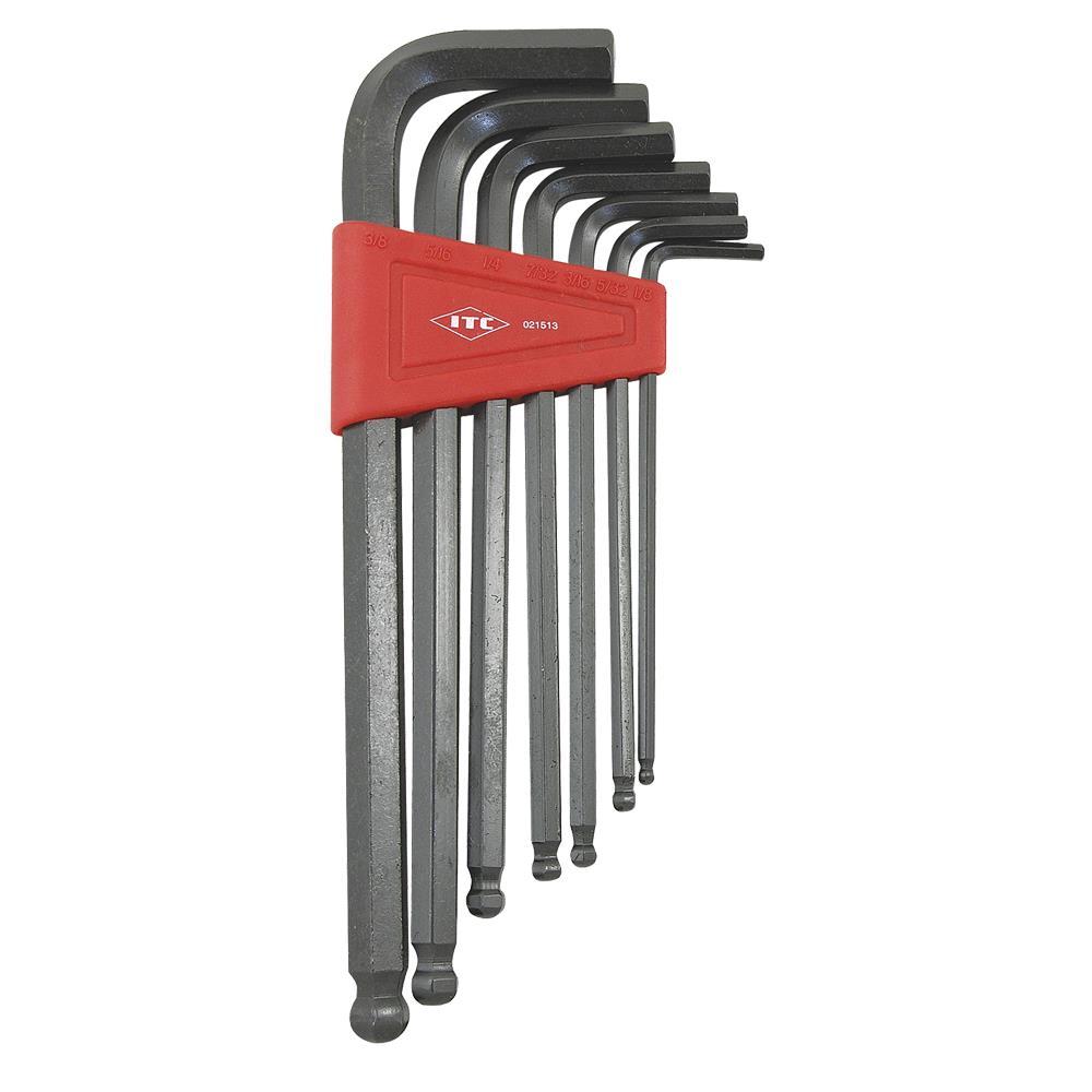 7 PC SAE Ball Nose Hex Key Set<span class=' ItemWarning' style='display:block;'>Item is usually in stock, but we&#39;ll be in touch if there&#39;s a problem<br /></span>