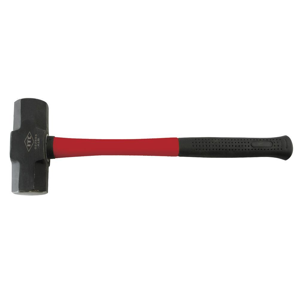 4 Ib. x 16&#34; Sledge Hammer – Fibreglass Handle<span class=' ItemWarning' style='display:block;'>Item is usually in stock, but we&#39;ll be in touch if there&#39;s a problem<br /></span>