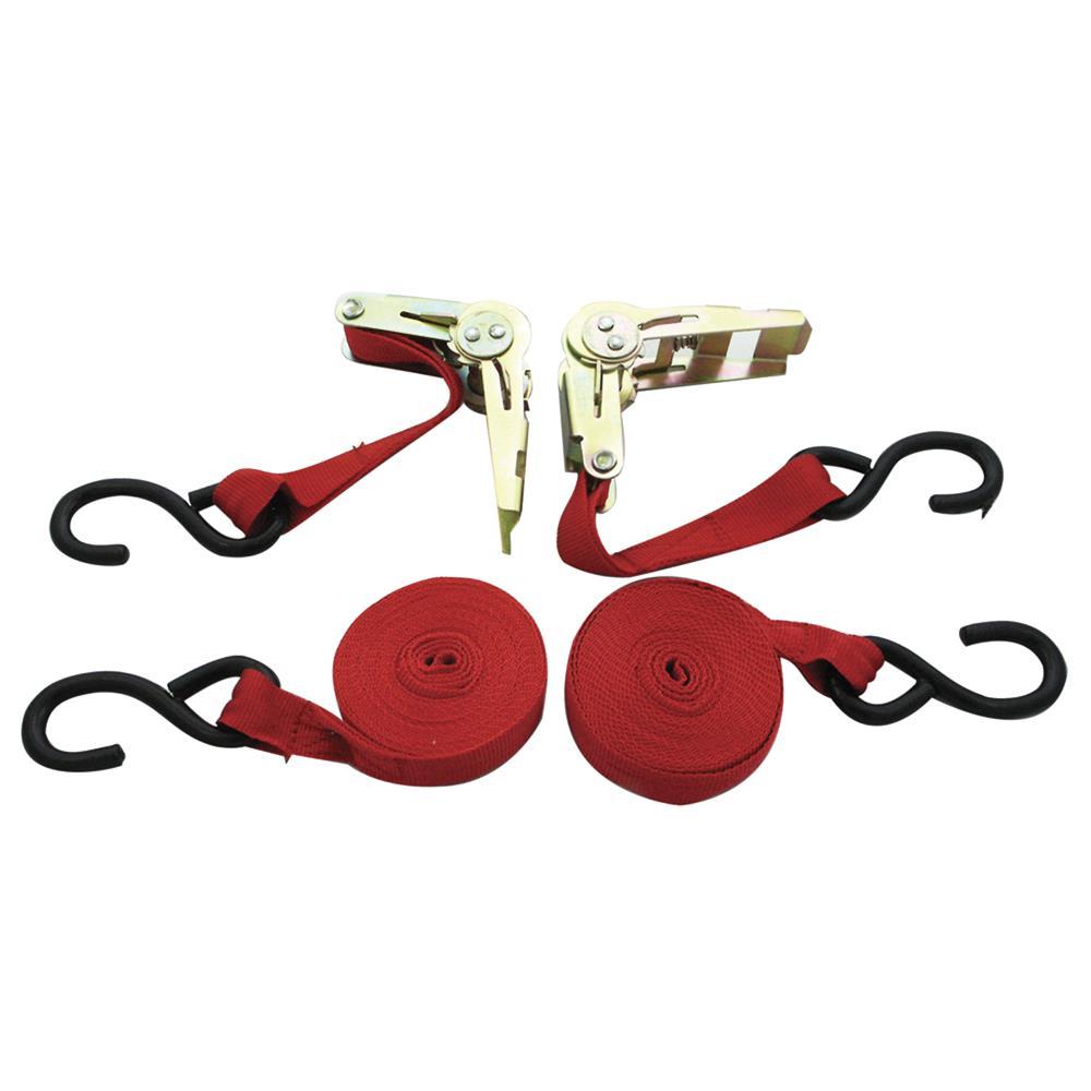 1&#34; x 15&#39; 1,500 lb Ratchet Tie Down Set<span class=' ItemWarning' style='display:block;'>Item is usually in stock, but we&#39;ll be in touch if there&#39;s a problem<br /></span>