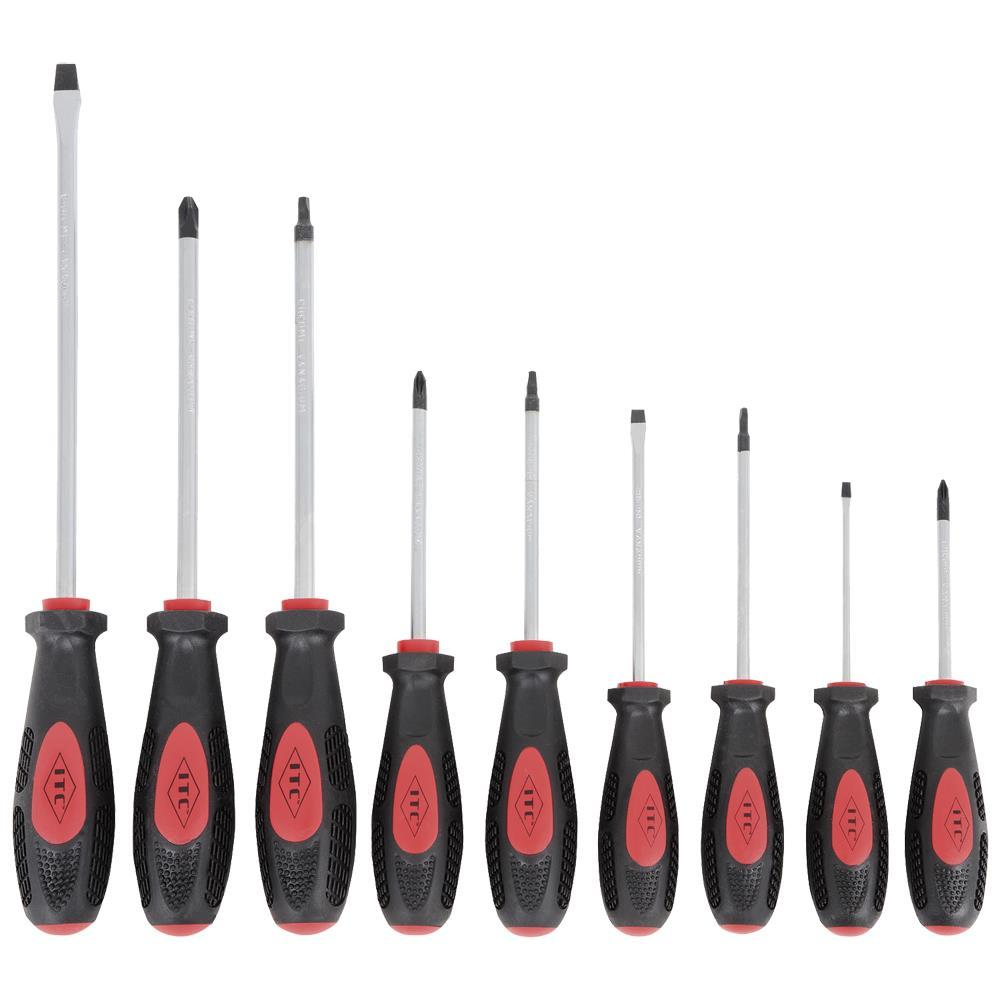 9 PC Ergonomic Screwdriver Set<span class=' ItemWarning' style='display:block;'>Item is usually in stock, but we&#39;ll be in touch if there&#39;s a problem<br /></span>