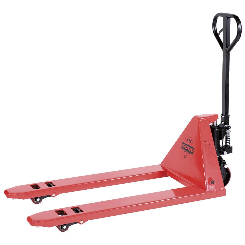 5,500 Ib Hydraulic Pallet Truck<span class=' ItemWarning' style='display:block;'>Item is usually in stock, but we&#39;ll be in touch if there&#39;s a problem<br /></span>