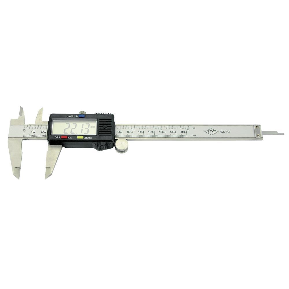 6&#34; Digital Caliper<span class=' ItemWarning' style='display:block;'>Item is usually in stock, but we&#39;ll be in touch if there&#39;s a problem<br /></span>
