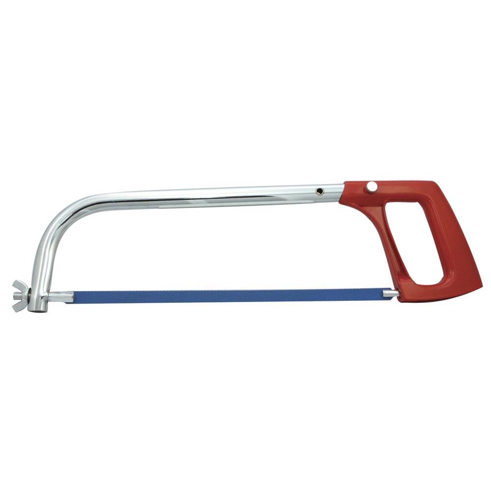 Adjustable Tubular Steel Hacksaw Frame<span class=' ItemWarning' style='display:block;'>Item is usually in stock, but we&#39;ll be in touch if there&#39;s a problem<br /></span>