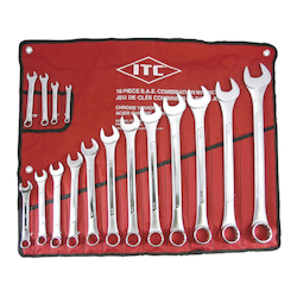 16 PC SAE Combination Wrench Set<span class=' ItemWarning' style='display:block;'>Item is usually in stock, but we&#39;ll be in touch if there&#39;s a problem<br /></span>