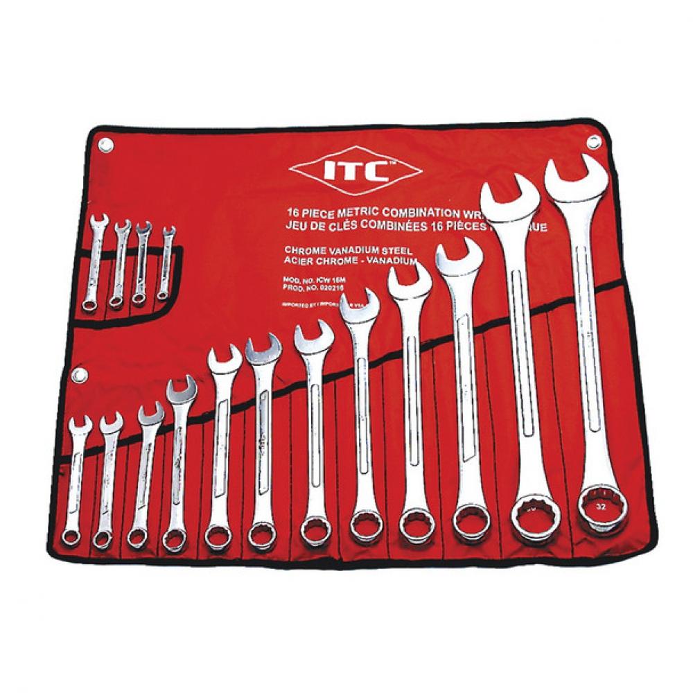 16 PC Metric Combination Wrench Set<span class=' ItemWarning' style='display:block;'>Item is usually in stock, but we&#39;ll be in touch if there&#39;s a problem<br /></span>
